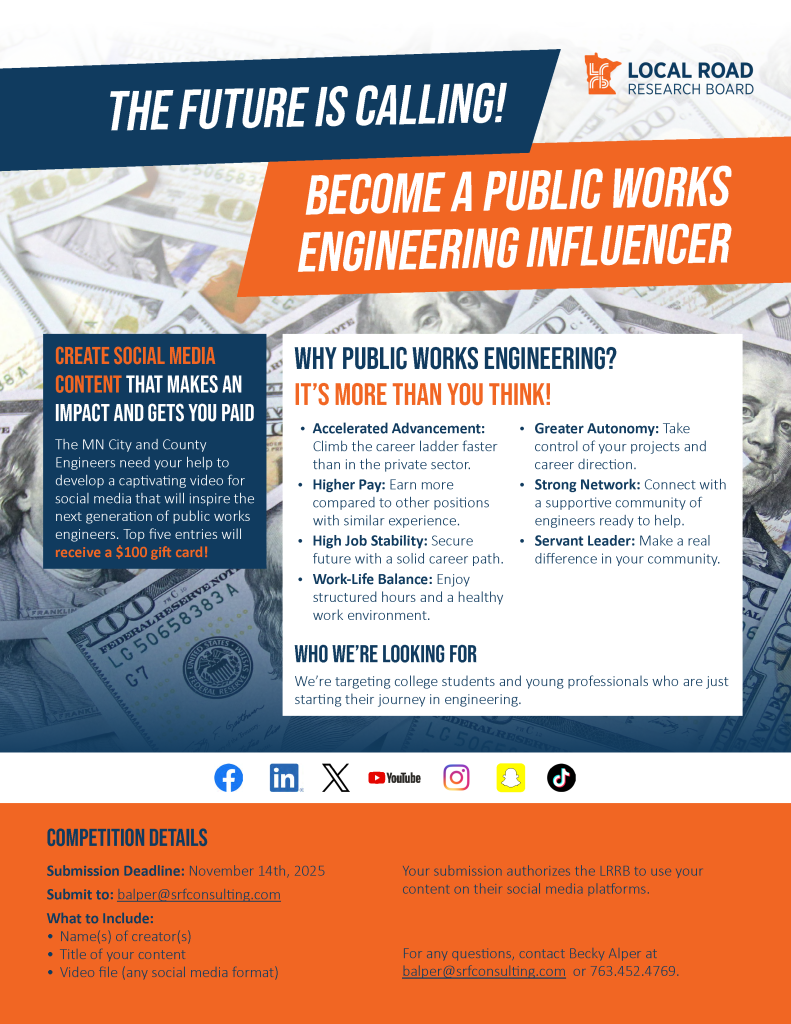 Social media contest flyer